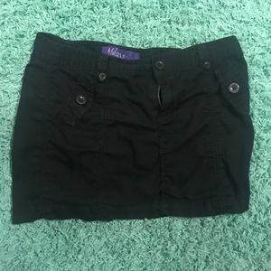 Black jean skirt size 13 (juniors)
